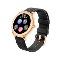Forme physique Smartwatch 110mA IP67 de femmes de ROM 256KB de BT 5,0 imperméable