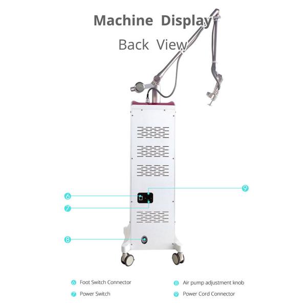Машина лазера частичного СО2 RF 10600nm 10.6um влагалищная затягивая