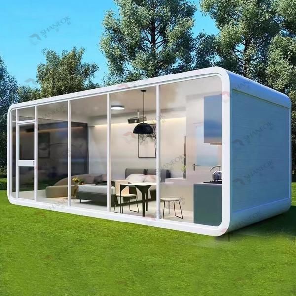 Creative Steel Structure Apple Cabin Office Outdoor Activity Board Room Apple Warehouse Manufacturers