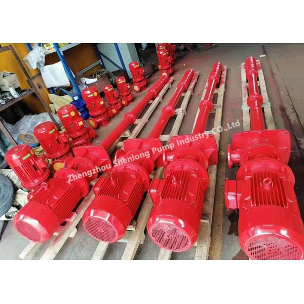 750m3/hr Vertical Large Flow Long Shaft Fire Turbine Submersible Water Pump