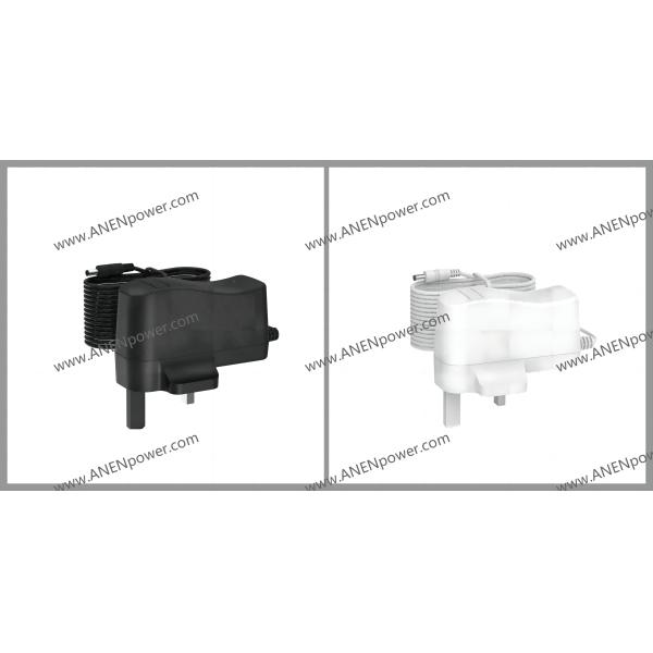 6W Max UK Plug UKCA Certified 4.2V 6V 8.4V Lithium / Lead-Acid Battery Charger 12.6V 14.5V Power Supply