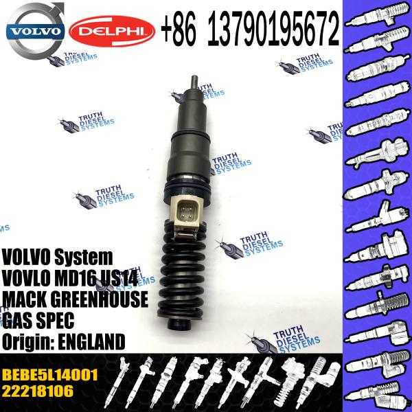 Инжектор дизельного топлива 22218106 BEBE5L14001 BEBE5L12001 BEBE5L14101 2271795 E3.5 для ГАЗА ОРАНЖЕРЕИ VOLV MD16 US14