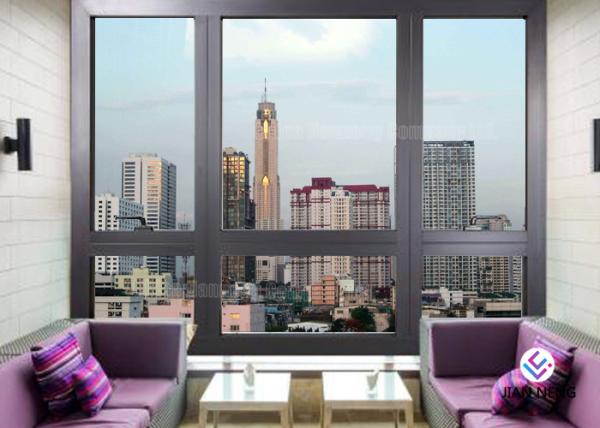 Soundproof Glass Profile Aluminium Bifold Window And Door Standard Size