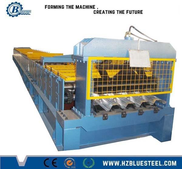 Accurate Cutting Floor Deck Roll Forming Machine For Precise Length Control
