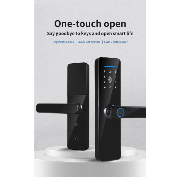 Интеллектуальный пароль отпечаток пальца дверной замок TTlock Автомобильные дверные замки для дома