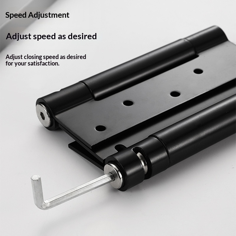 Stainless Steel Double-Opening Single-Opening Spring Hinges Internal External Two-Way Free-Closing Door Closers Automatic Doors