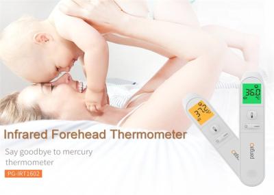154*34*46mm IR Thermometer For Baby , Non Contact Thermometer Baby Non Earmuff Design