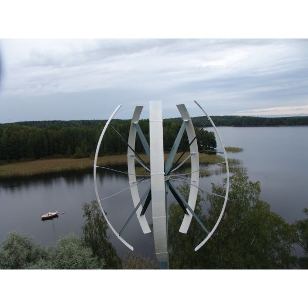 10kw 380V vertical axis wind generator with C type blades