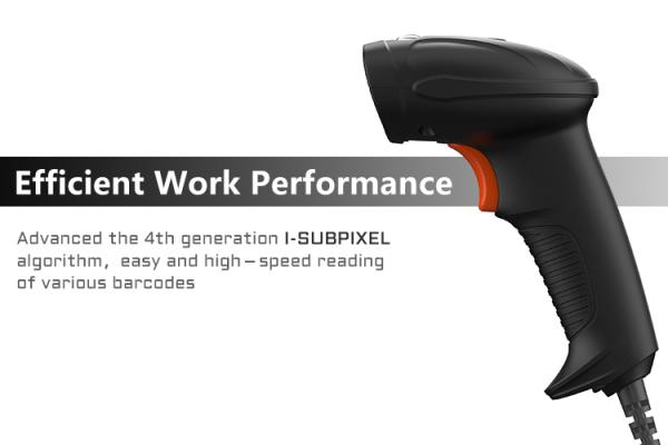 A SD5230  QR Reader bar Code Usb Scanner Reader Ccd  Rs232 1d 2d  Wired Handheld Barcode Scanner for Warehouse