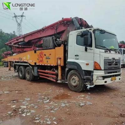 Cor feita sob encomenda bomba concreta usada do caminhão, bomba concreta de Putzmeister 42m da válvula de S