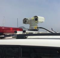 Longa distância infravermelha HD para veículos exteriores, da câmera do laser Ptz de NIR relação RJ45