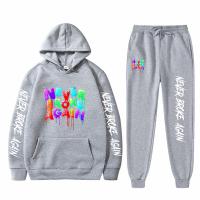 Homens impressos feitos sob encomenda Jumper Tracksuit Fashionable da jaqueta