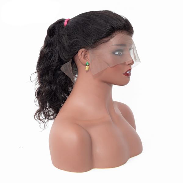 Soft Healthy Full Lace Human Hair Wigs Thick Remy Natural No Shedding