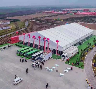 Large Outdoor Trade Show Marquee With Temporary Exhibition Structures