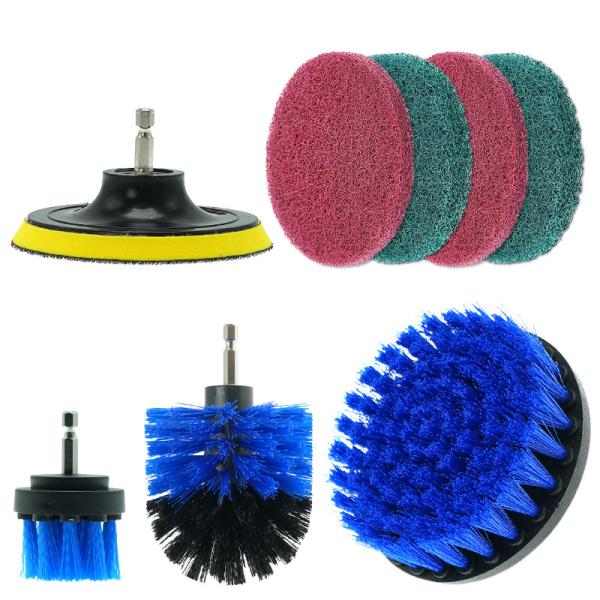 Alfombra de cocina tapicería taladro de pincel y kit de esponja personalizado