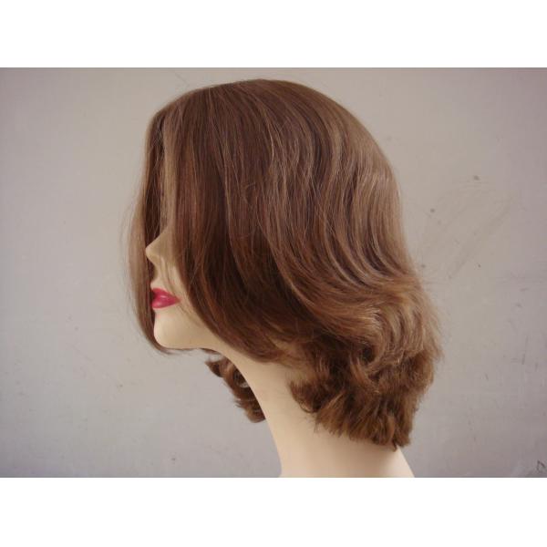 Customizable Real Hair Wigs For Women Natural Hair Wigs Adjustable Straps