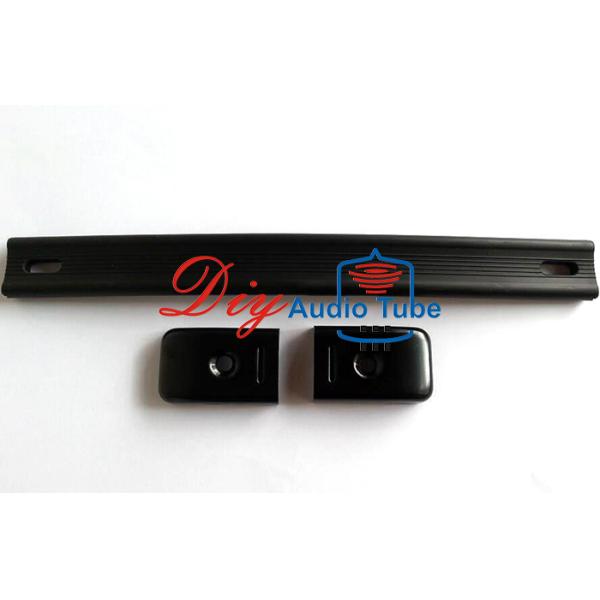 Black Color Leather Guitar Amp Handle High Strength Rubber 240mm Length