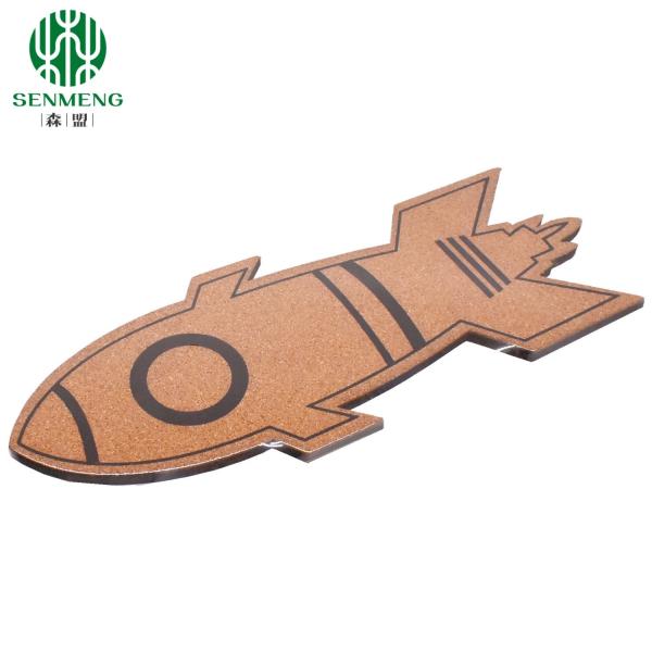 Hot Sale Eco-Friendly Insulation Natural Message Notice Cork Board with Self-Stick Adhesive