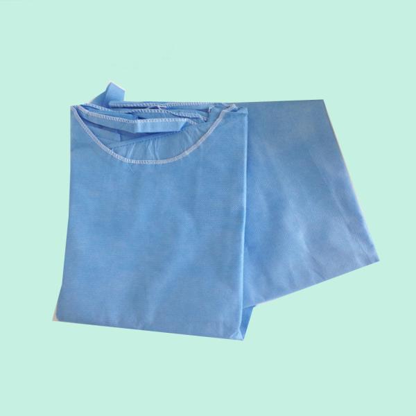 medical surgical disposable products isolation gown surgical gown PP gown blue yellow white color