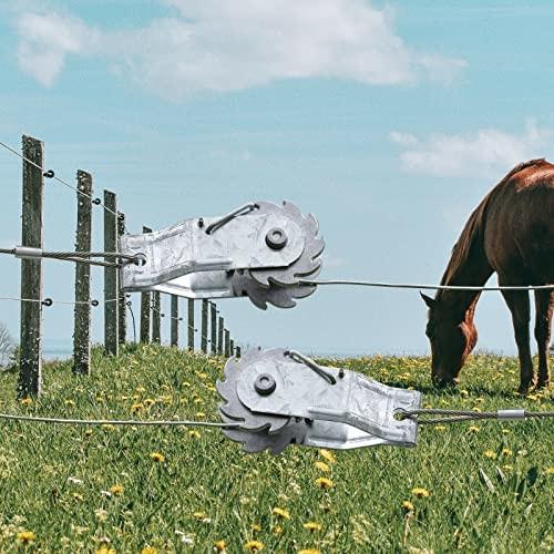 Do dever elétrico de Wire Strainer Heavy da cerca de choque tensor Inline da catraca do fio