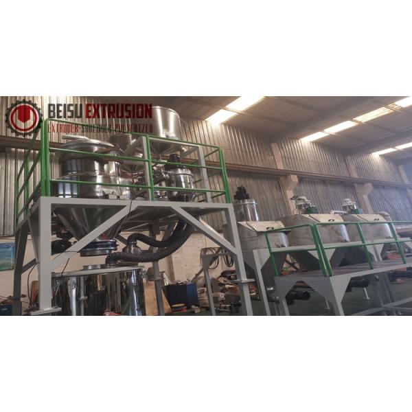 Полностью автоматическая машина смесителя Pvc 2000kg/h с онлайн дозируя системой