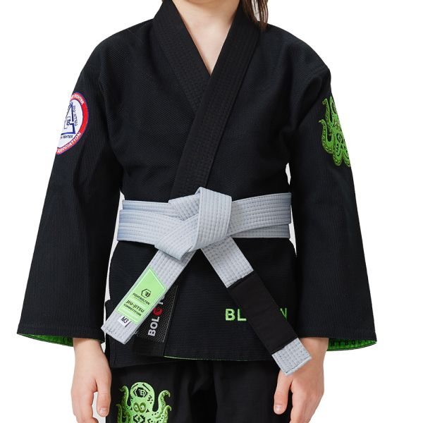 Customized Logo 100% Cotton 350 GSM Pearl Weave Jiu Jitsu Gi BJJ Kimono for Martial Arts Training