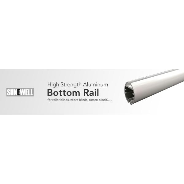 Моторизованная крышка рельса 13 алюминиевой трубки ролика 78mm слепая нижняя