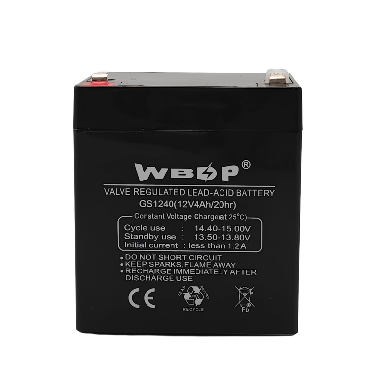 4ah 12V AGM Battery Compact Sealed Lead Acid Battery Rechargeable For UPS Replacement Battery