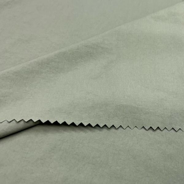 40D*70D Sanded Soft Nylon Fabric 82GSM Subtly Wrinkled Surface With Cottony Feel