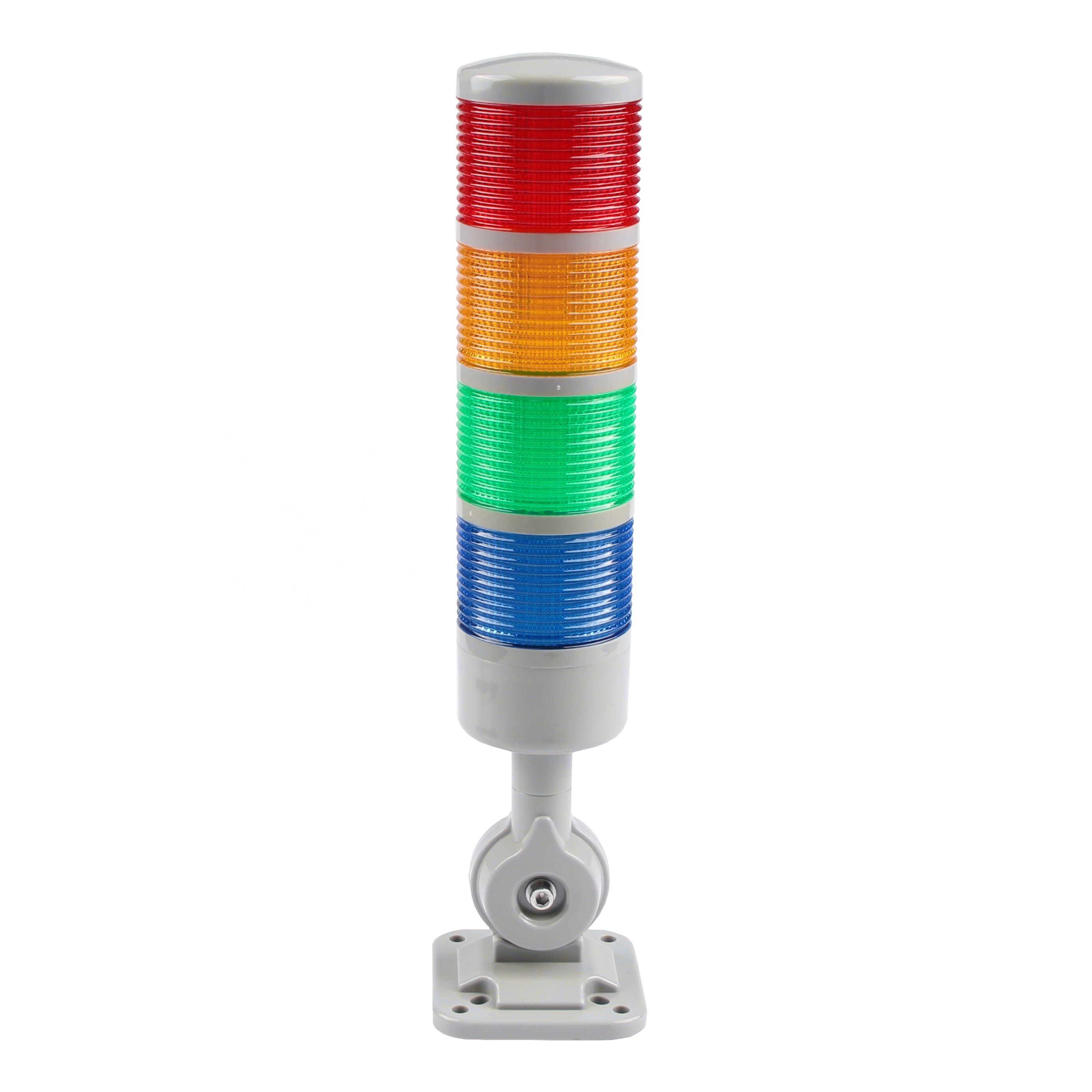 HY Series Professional Lighting 4-Layer LED Sound Light Alarm Machine Tool Failure Indicator Red Yellow Green Blue Multi-Colors