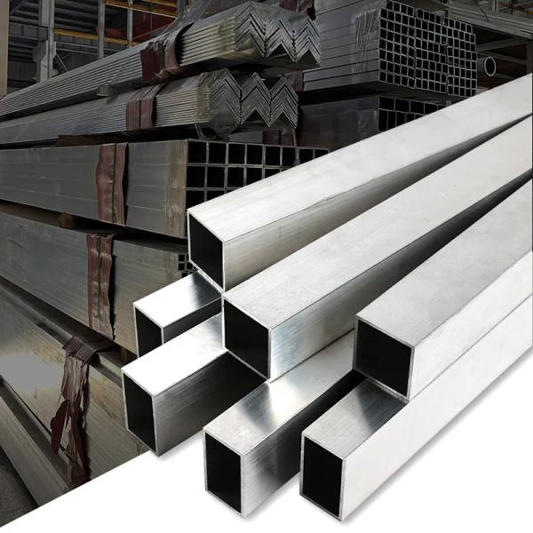 Square Extruded Aluminum Tubing hollow Welding Anodized Aluminum Pipe