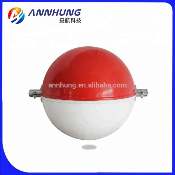 ICAO Standard 600mm Diameter Aircraft Warning Sphere Made of Fiber Glass Reinforced Polyester Resin for Aviation Obstruction
