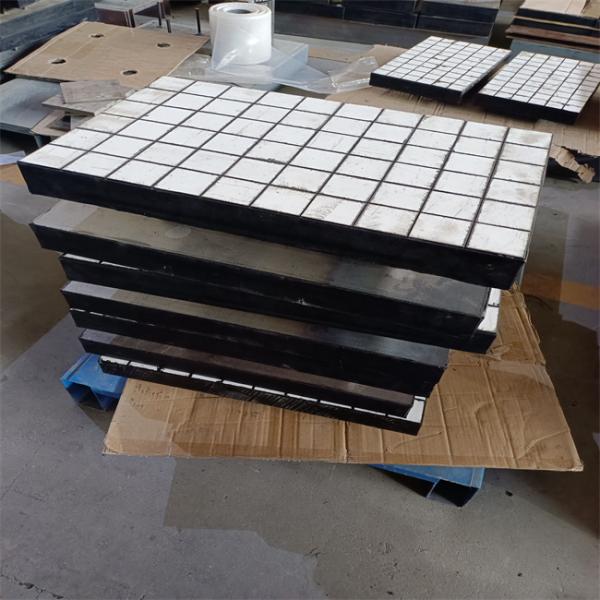 Плита носки глинозема ZTA 99% керамическая выравнивая подпертое стальное