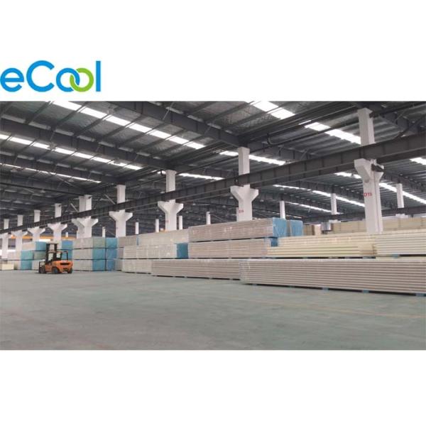 Walk In Cooler Panel Insulation Materials PUF/PUR Core Machine Produced Evenly Foam