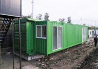da casa dobro do recipiente da expansão da casa pré-fabricada de 40ft isolação térmica