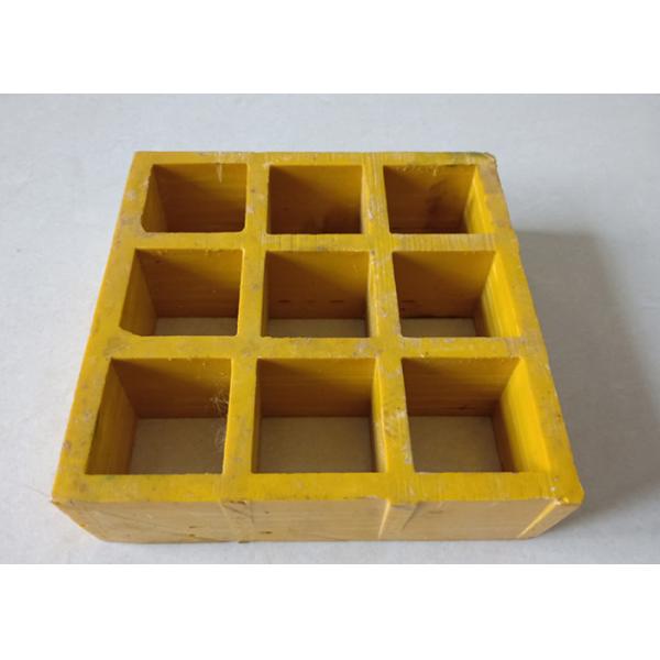 Safety Fiberglass Grating Panels High Strength For Industrial Platform