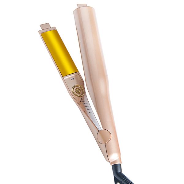 Luxurious Crystal Bling Hair Straightener Rhinestone Shine with Ceramic Flat Iron
