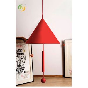 JYLIGHTING Итальянский дизайн Зонтик Форма Подвесок Светильники Одежда Фонарик Синяя шляпа Ресторан Скандинавский домашний декор