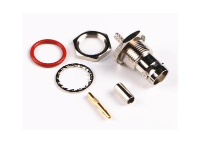 Conectores BNC de Antenna Coax Masculino Crimp BNC Pin Connector Fácil de Usar