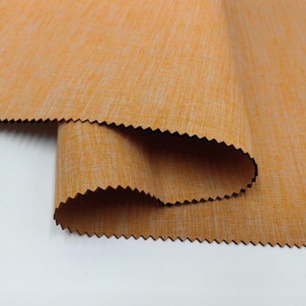 Vêtements en tissu cationique 300D de différentes couleurs pour l'industrie du vêtement revêtus de PVC