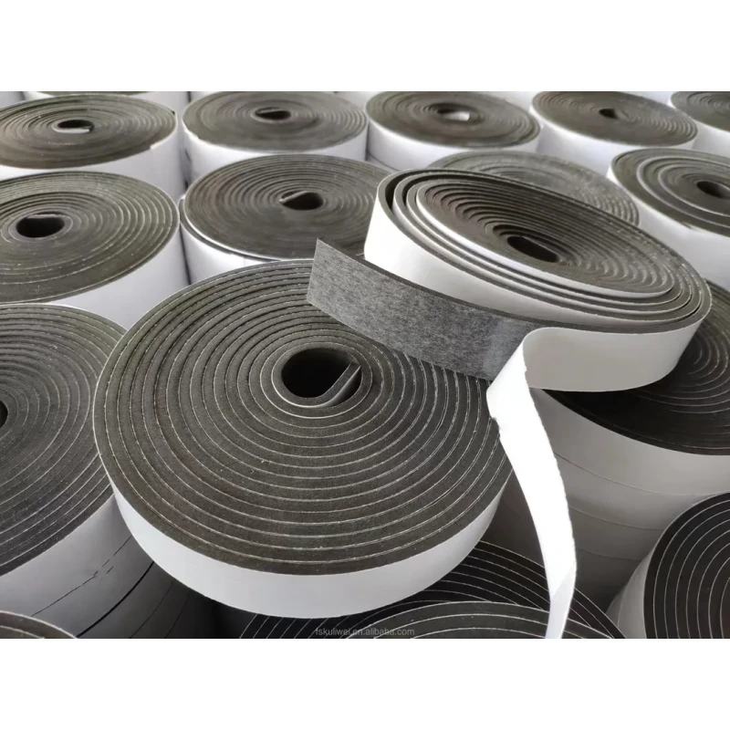 Single Sided Adhesive EVA Foam Sponge Sealing Strip Tape Self-Automatic Shockproof Door Window Seal Rubber EPDM Silicon PU Foam EVA Seal