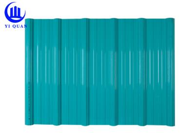 Pvc colorido plástico das telhas de telhado do material de construção para a coberta superior da casa