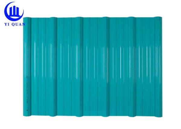 Pvc colorido plástico das telhas de telhado do material de construção para a coberta superior da casa