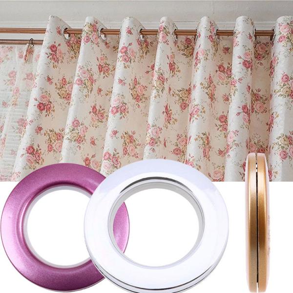 Colourful Decorative Rustproof 42mm Curtain Rod Rings