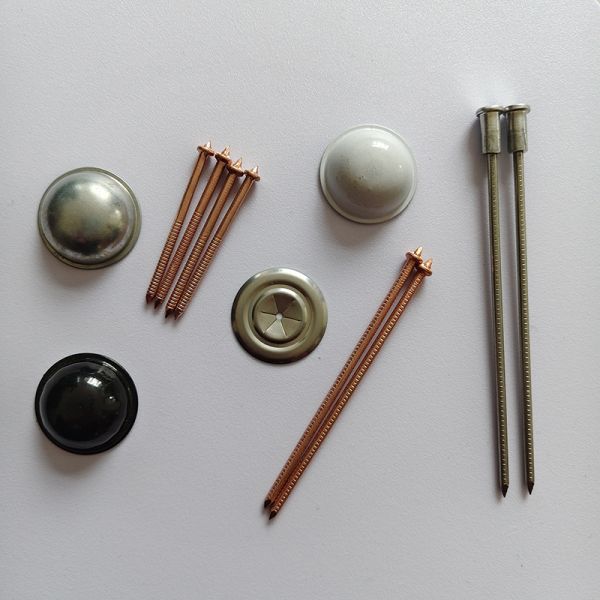 Staeel-copper Coated Pins Auotmachine Production CD Weld Studs Capacitor Discharge Welding Studs Insulation CD Weld Pins