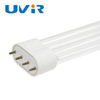 Luz germicida UVC da lâmpada do blub uvc de quartzo 60V de PL-L18W 217mm para a esterilização do ar