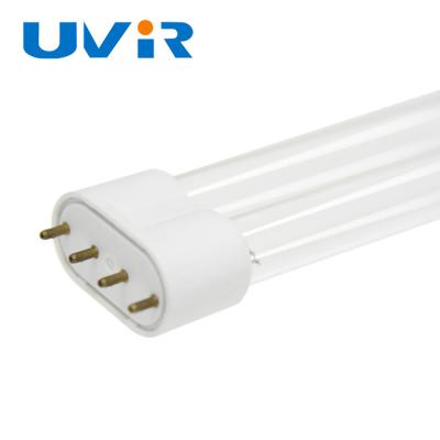 Luz germicida UVC da lâmpada do blub uvc de quartzo 60V de PL-L18W 217mm para a esterilização do ar