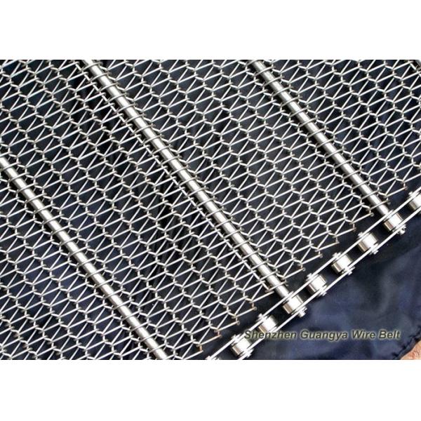 Heat Resistant Flexible Conveyor Belt Chain Edge Custom Design Anti - Corrosion