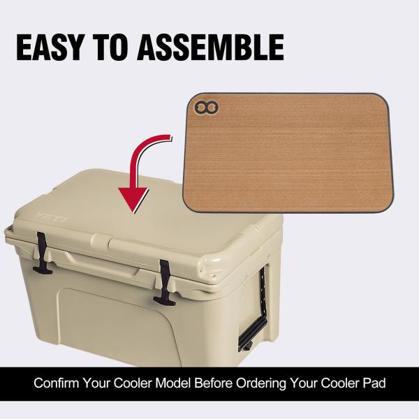 Non Slip EVA Foam Mat for YETI Tundra 45 Outdoor Customized 23.15*13.27inch Cooler Pad