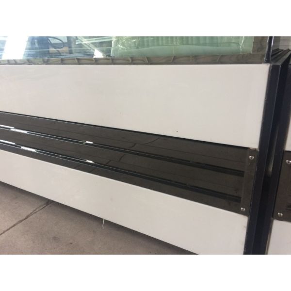 Double-Temperature Cake Showcase Fridge Display Case Bakery Cooling Cakes Glass Showcase